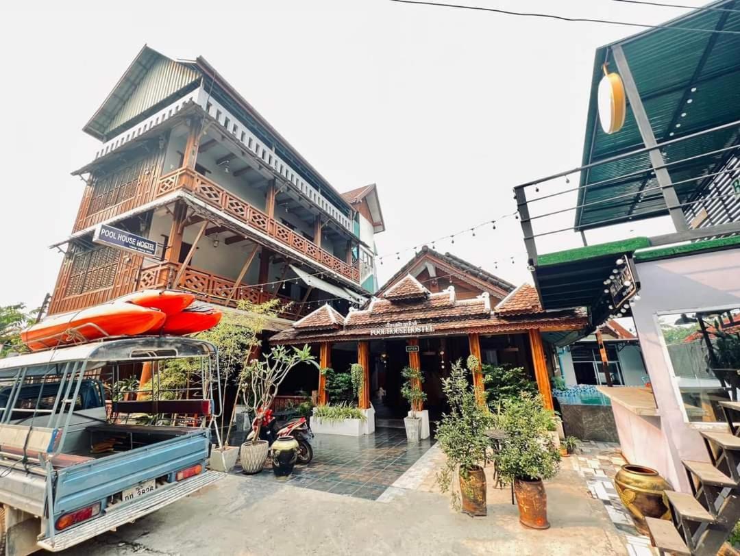 Vangvieng Pool House Hotel Vang Vieng Exterior foto